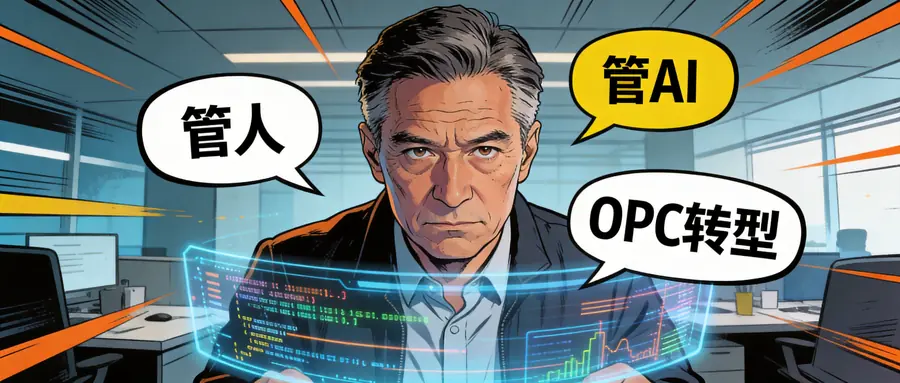 从管人到管AI：57岁前高管的OPC转型实战指南
