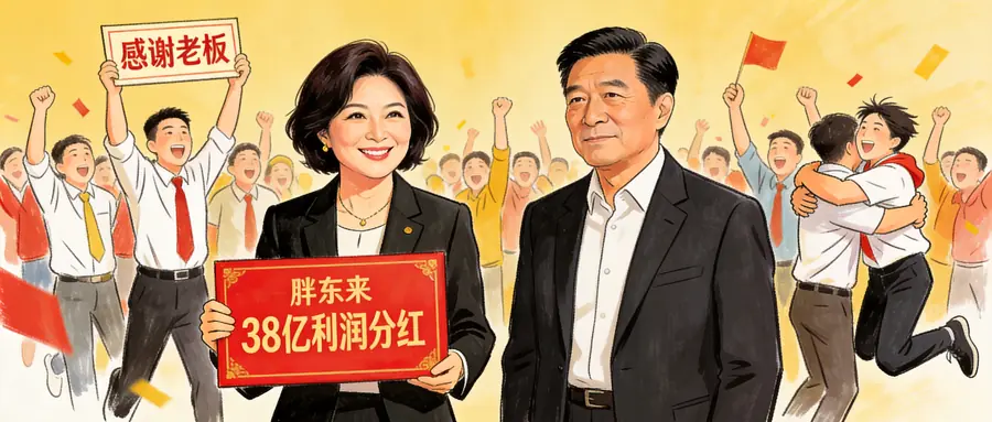 董明珠说涨工资促消费，胖东来却把 38 亿利润分给员工：他们才是真格局